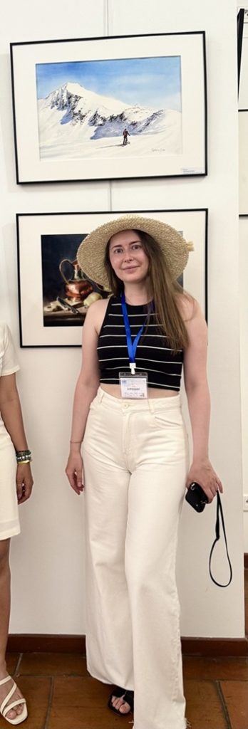 Artist Aleksandra Strokina on International Exhibition
